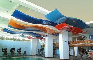 использование ПВХ пленки в различных сложных конструкциях