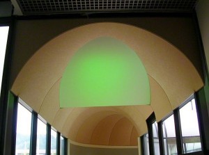 использование пвх пленки при монтаже туннелей и коридоров, фото