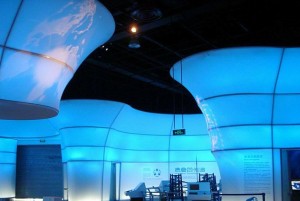 экзотические 3d натяжные потолки сложных форм фото